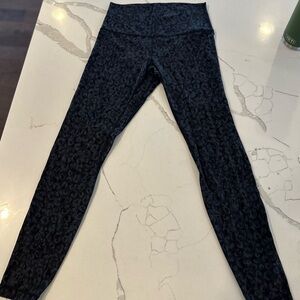 lululemon athletica Align Wild Thing High Rise Leopard Camo Leggings 28”